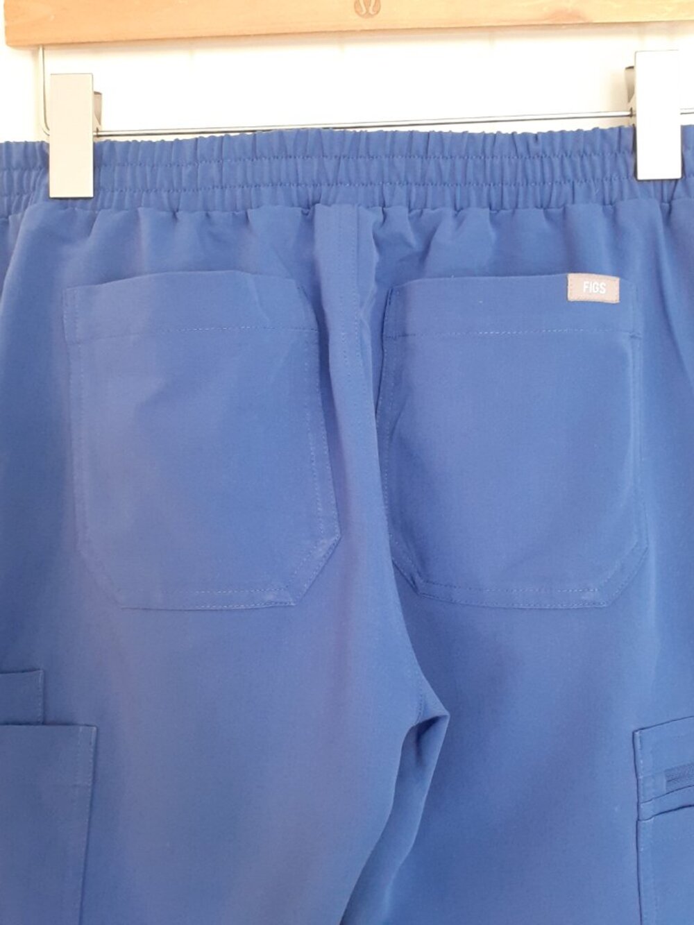 Figs High Waisted Yola Skinny Scrub Pants in Royal Blue Size XS - Picture 8 of 12